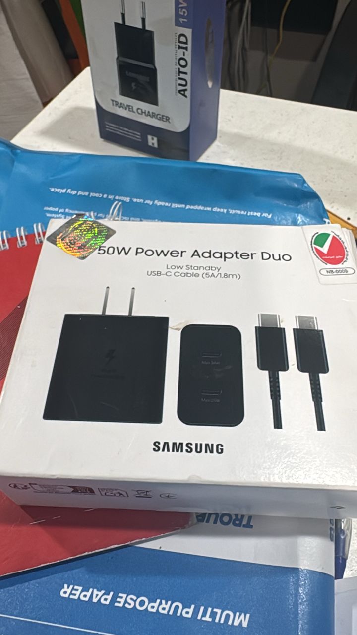 CHARGEUR SAMSUNG 50W DUO